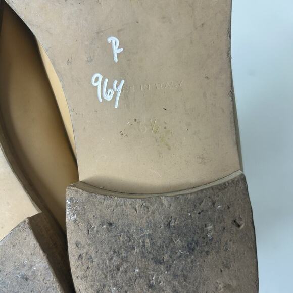 Everlane The Modern Loafer 6.5 Tan Pointy Toe Slip on Flats Made in Italy - Picture 7 of 11